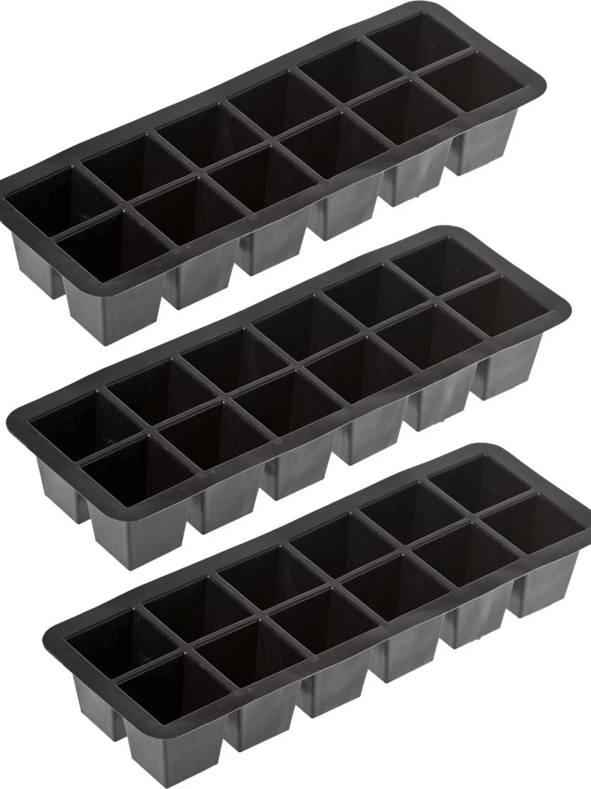 GrowEase 12 Replacement Planting Trays, Set Of 3 3 GrowEase 12 Replacement Planting Trays, Set Of 3