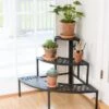 Quarter-Round Lattice Plant Stand -Deals Seed N Tools Store 8596372 6670 tif