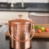 Hammered Copper Compost Pail -Deals Seed N Tools Store 8600224 18922 tif