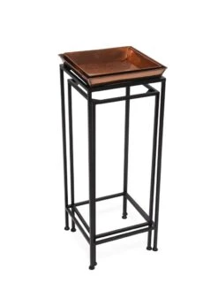 Square Nesting Plant Stands With Trays, Set Of 2 -Deals Seed N Tools Store 8611014 001 tif