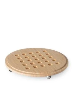 Bamboo Plant Caddy Round, 15.75" -Deals Seed N Tools Store 8612716 204 tif